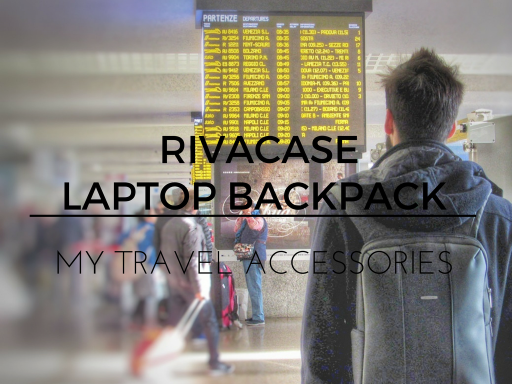 My travel accessories -The RIVACASE portable charger