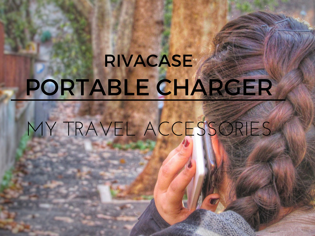 My travel accessories – The RIVACASE laptop backpack