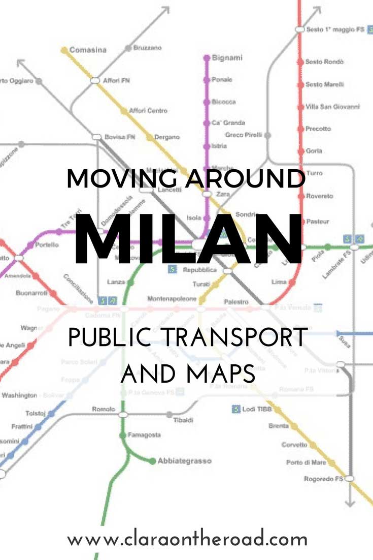 Moving around Milan
