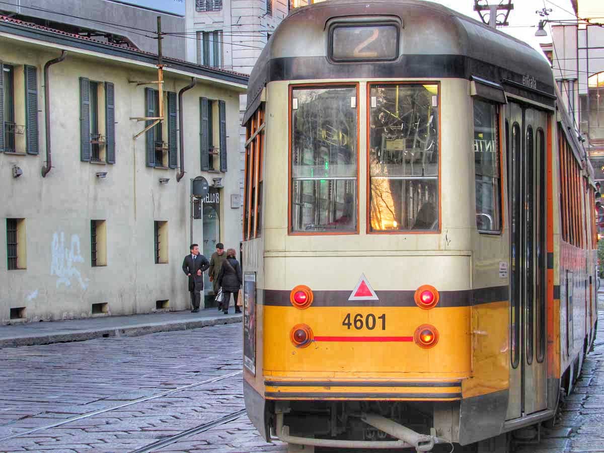 Muoversi a Milano tram
